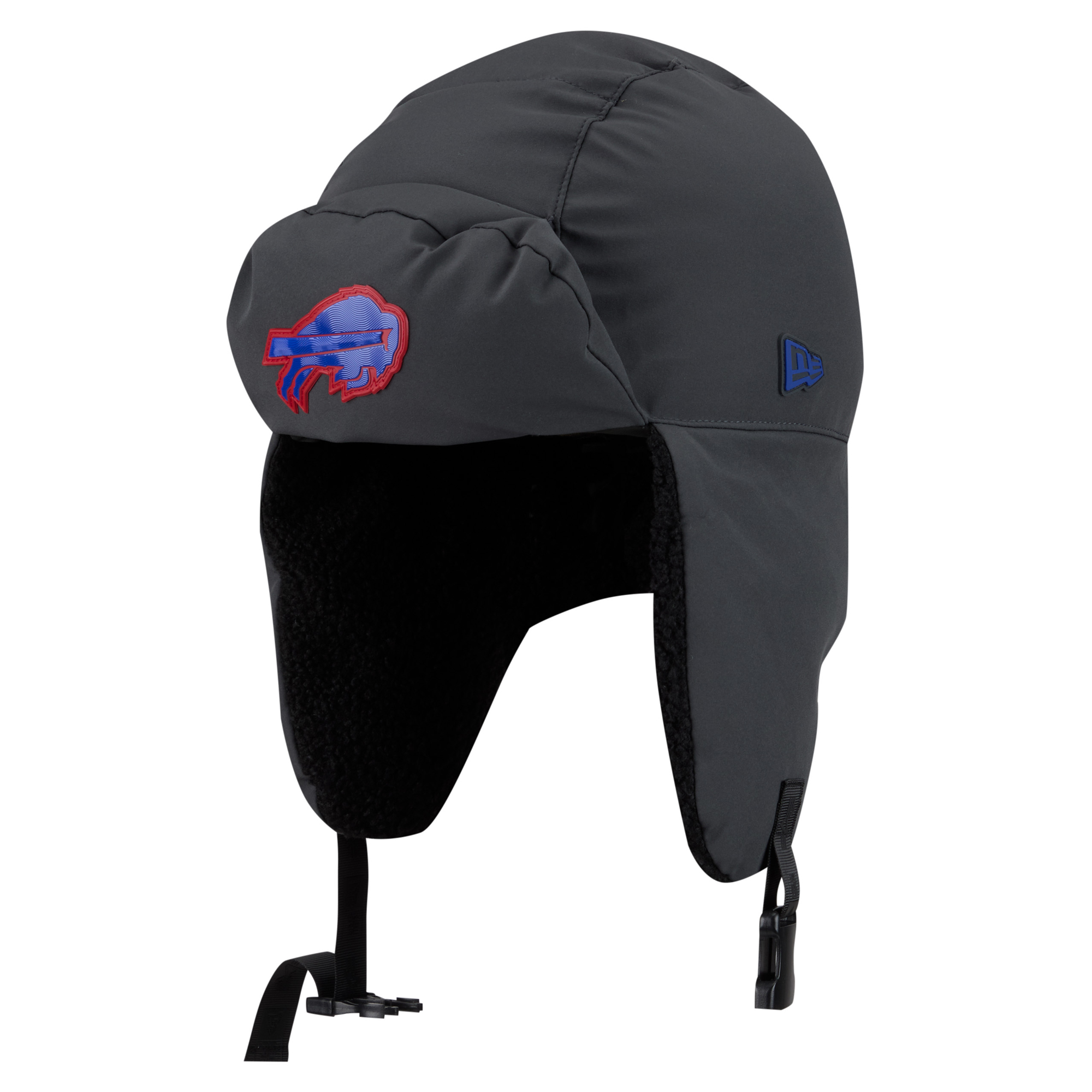 Men's New Era Charcoal Buffalo Bills 2026 Sideline Cold Weather Trapper Hat