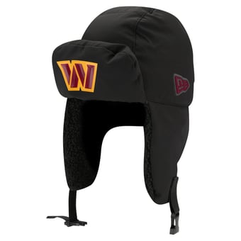 Men's New Era Charcoal Washington Commanders 2026 Sideline Cold Weather  Trapper Hat