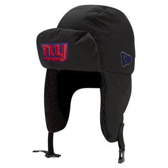 Men's New Era Charcoal New York Giants 2026 Sideline Cold Weather  Trapper Hat