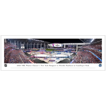 Florida Panthers vs. New York Rangers 2026 NHL Winter Classic Panorama Photograph