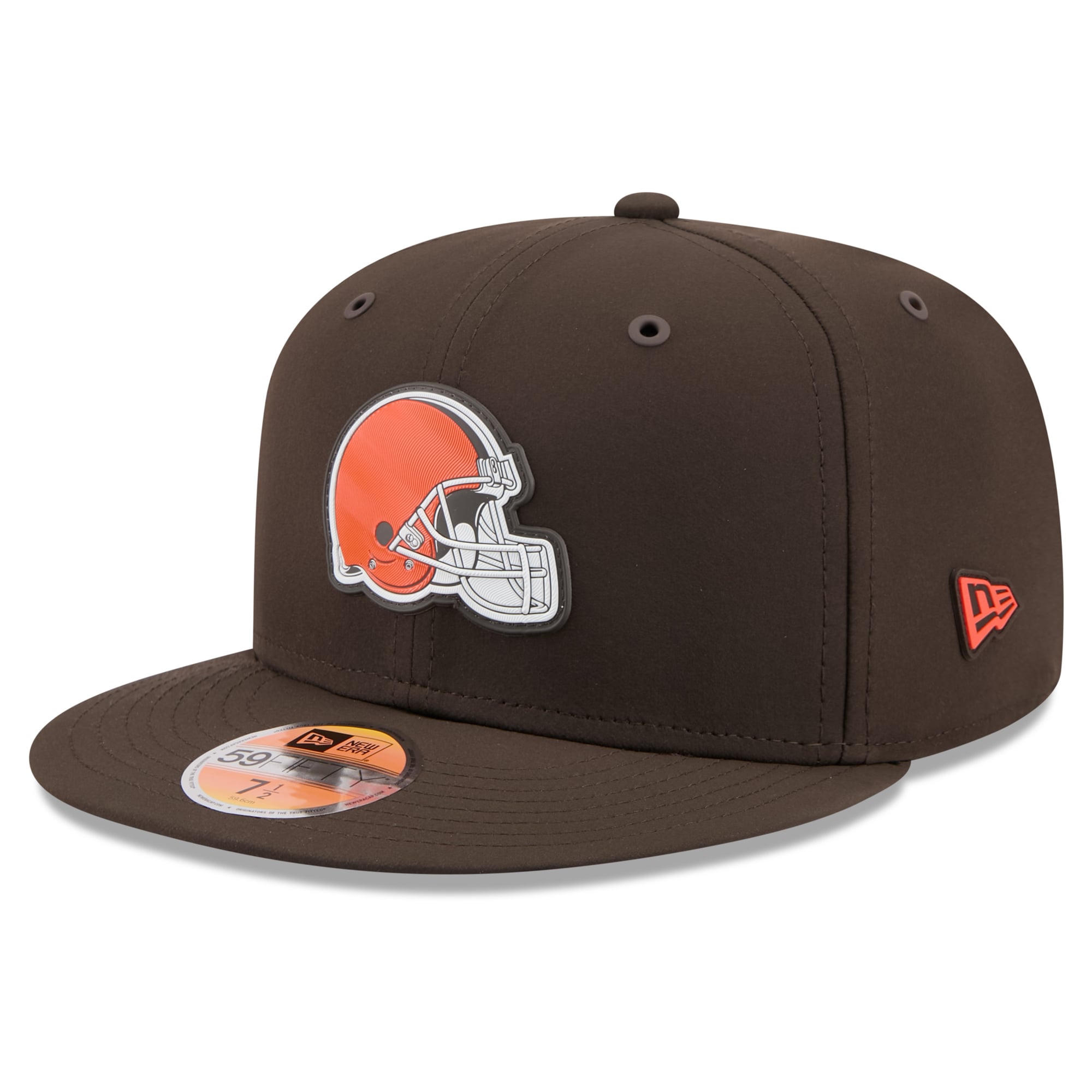 Men’s New Era Brown Cleveland Browns 2026 Sideline 59FIFTY Fitted Hat Men’s New Era Brown Cleveland Browns 2026 Sideline 59FIFTY Fitted Hat