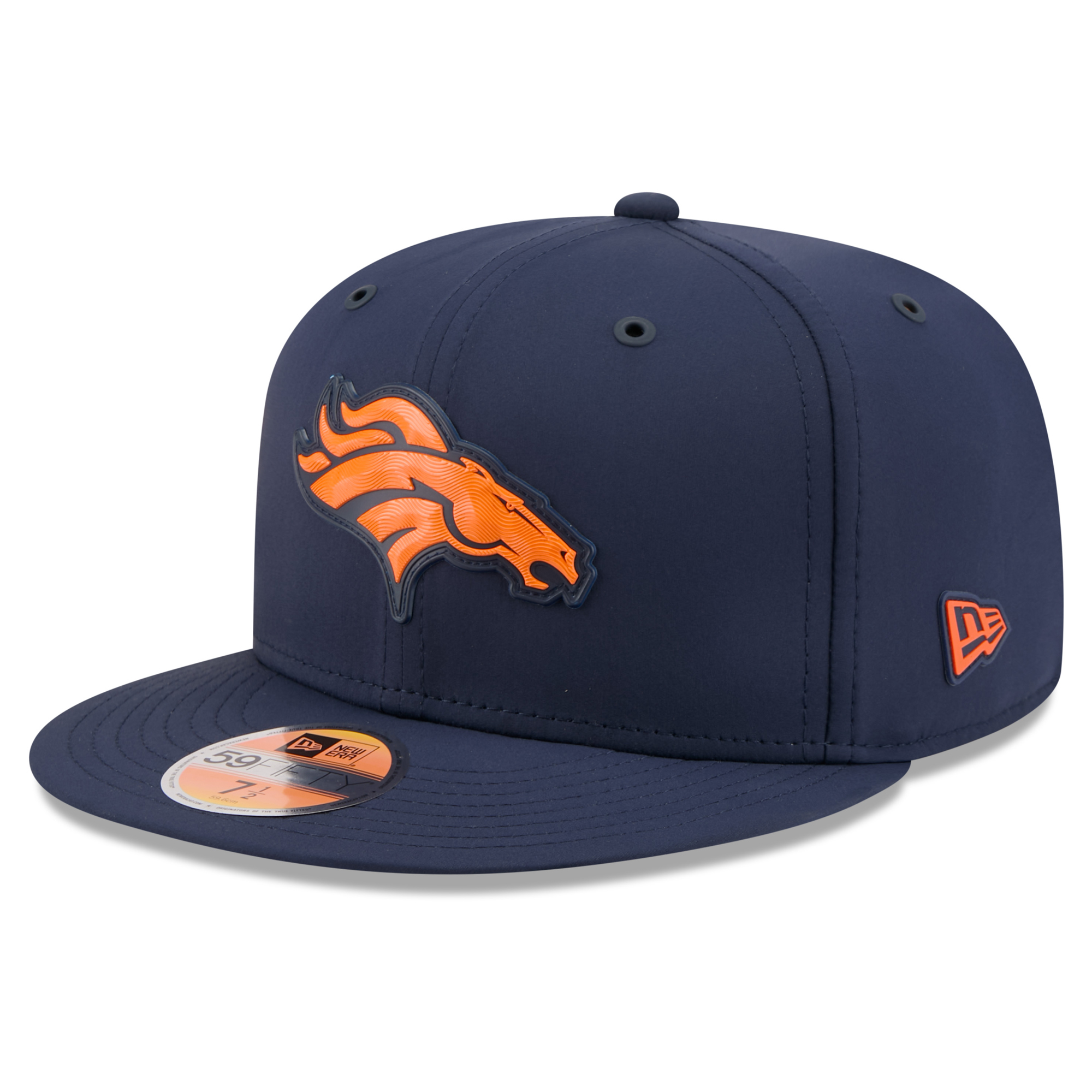Men's New Era Navy Denver Broncos 2026 Sideline 59FIFTY Fitted Hat