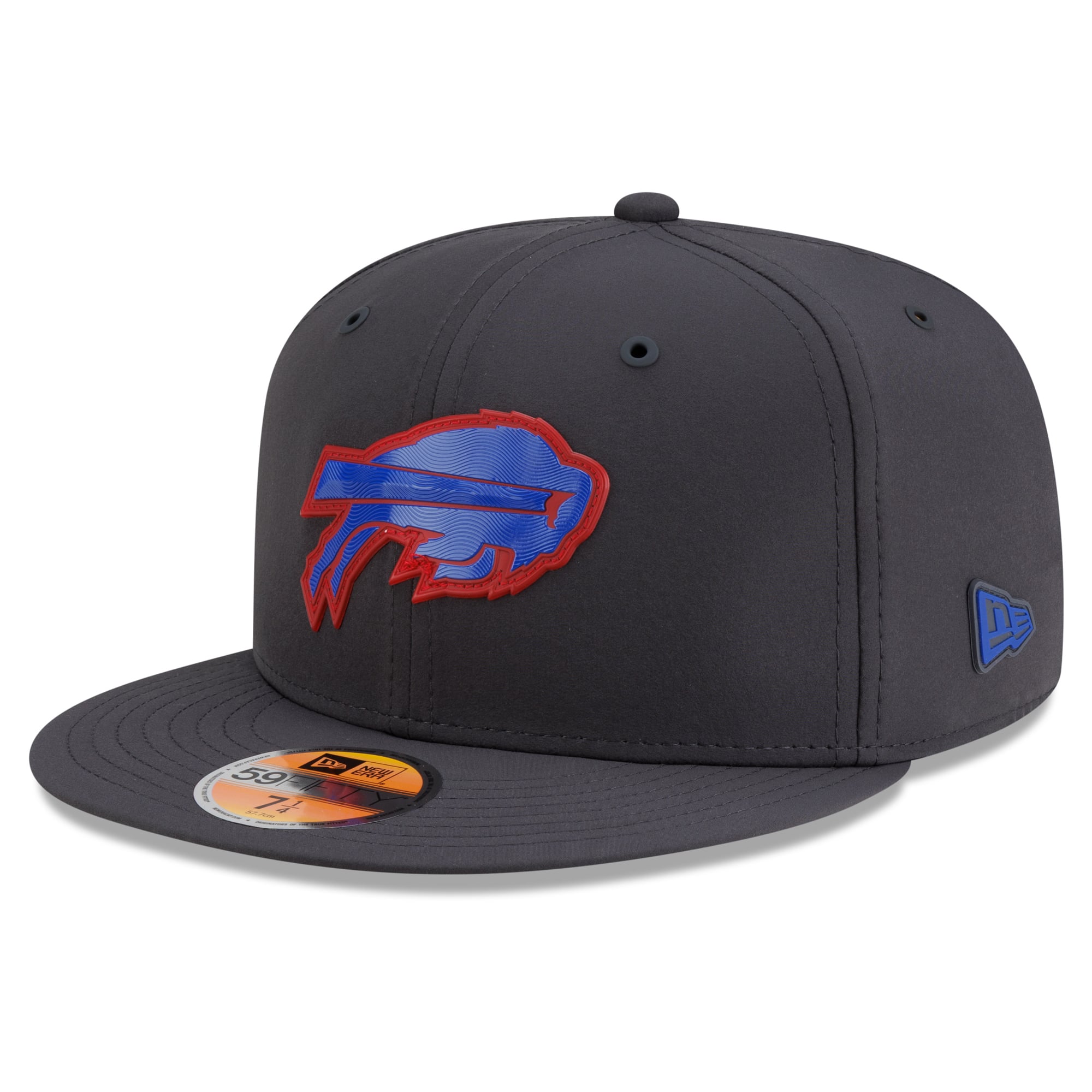Men's New Era Dark Grey Buffalo Bills 2026 Sideline Alternate 59FIFTY Fitted Hat