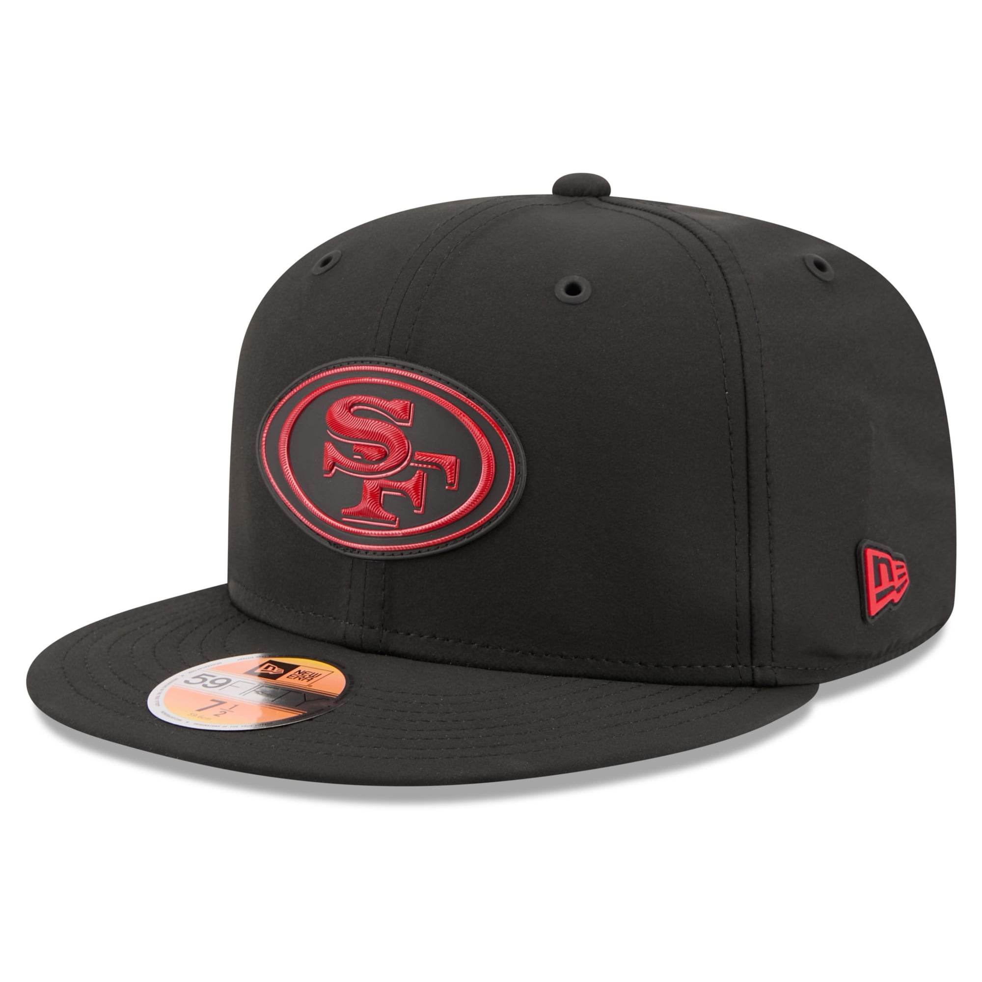Men's New Era Black San Francisco 49ers 2026 Sideline 59FIFTY Fitted Hat