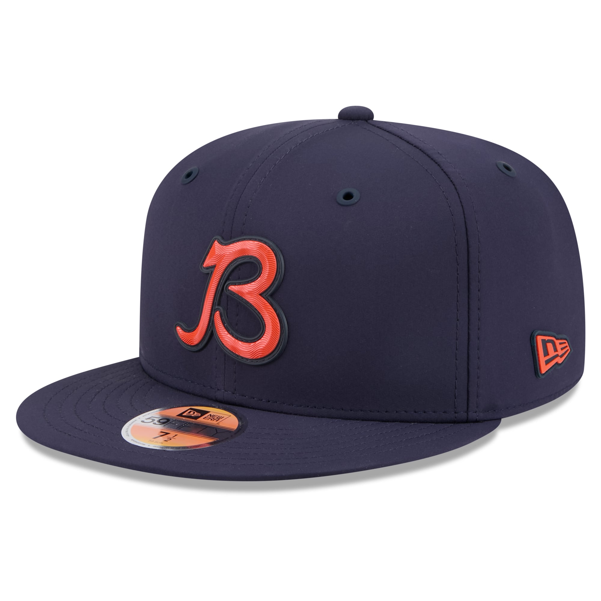 Men's New Era Navy Chicago Bears 2026 Sideline Alternate 59FIFTY Fitted Hat