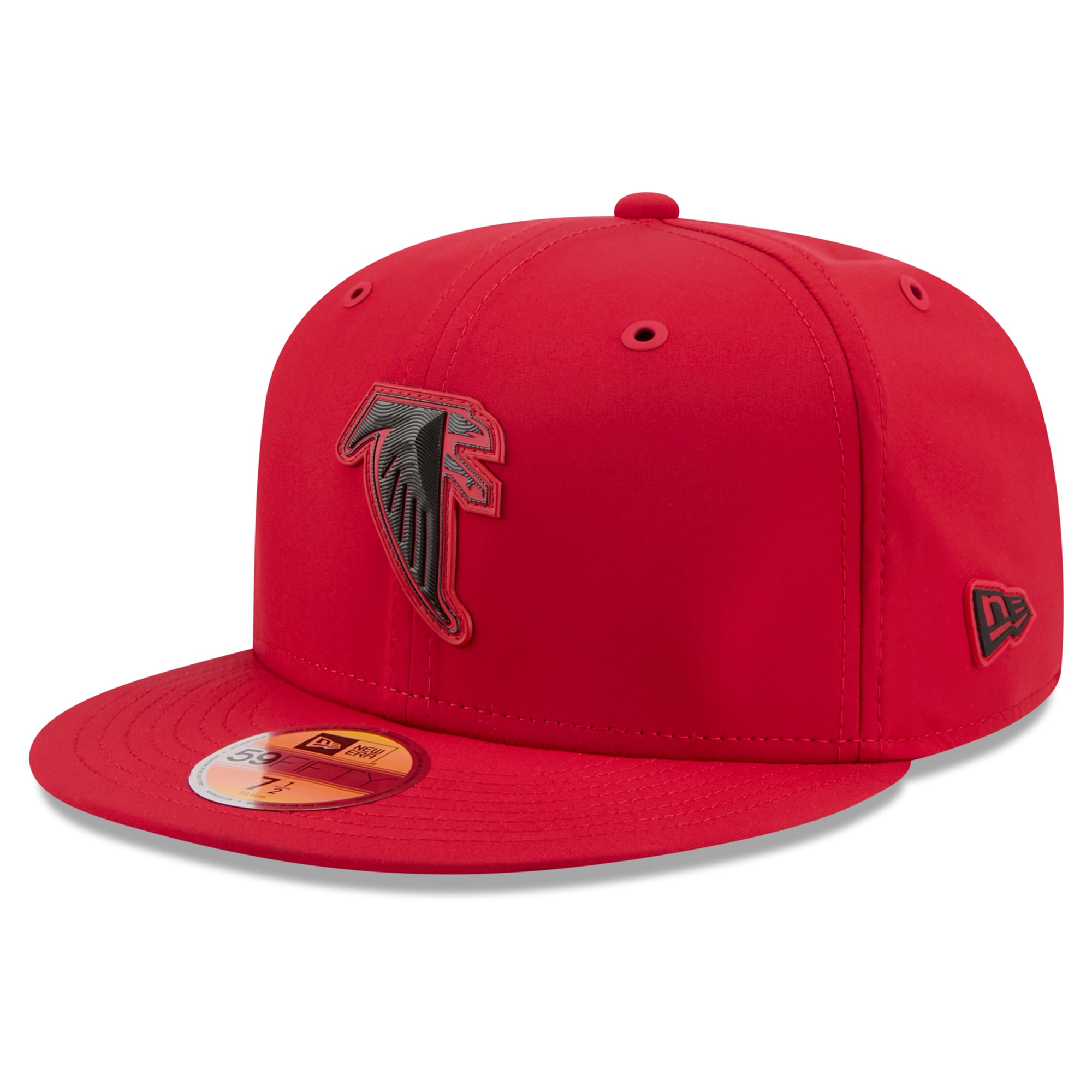 Men's New Era Red Atlanta Falcons 2026 Sideline Throwback 59FIFTY Fitted Hat