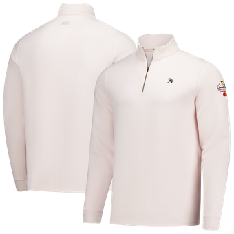 Men's Puma Pink Arnold Palmer Invitational CLOUDSPUN Quarter-Zip Pullover