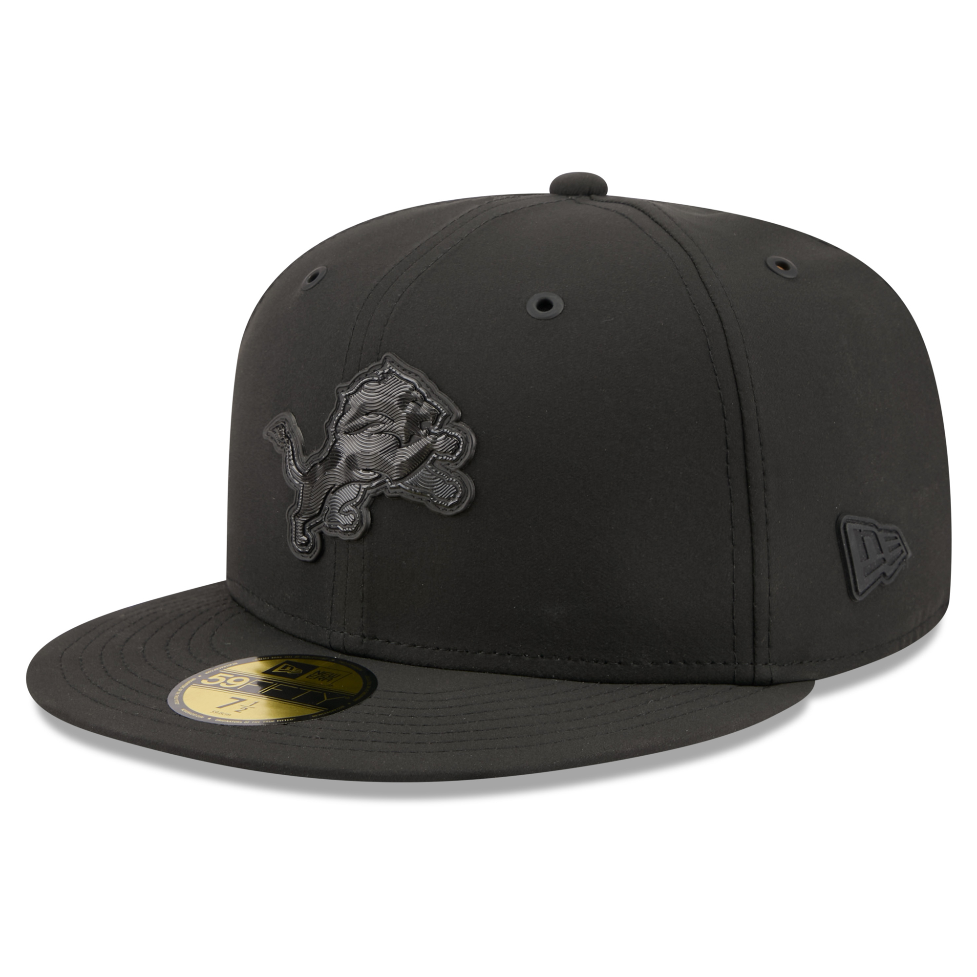 Men's New Era Black Detroit Lions 2026 Sideline 59FIFTY Fitted Hat