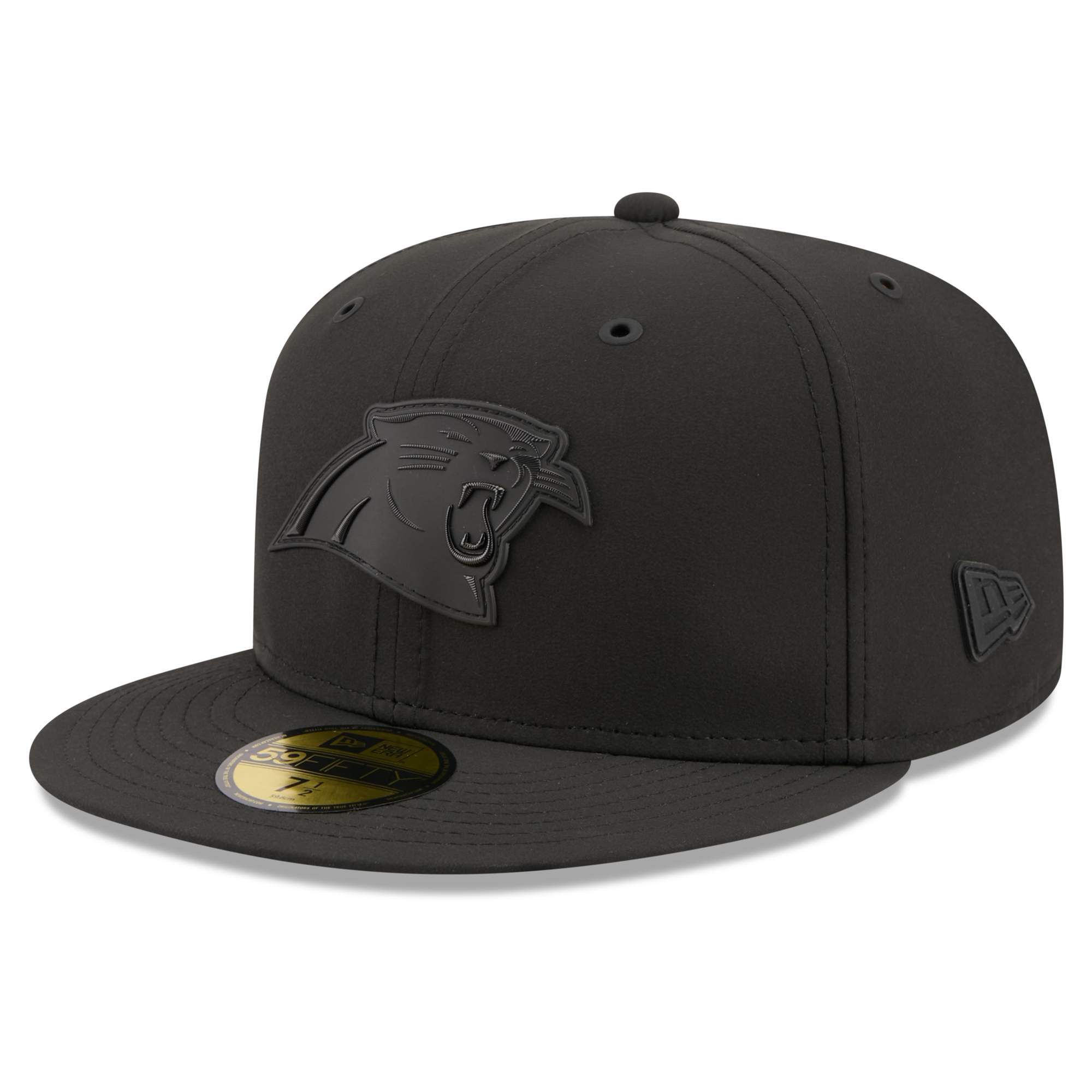 Men's New Era Black Carolina Panthers 2026 Sideline 59FIFTY Fitted Hat
