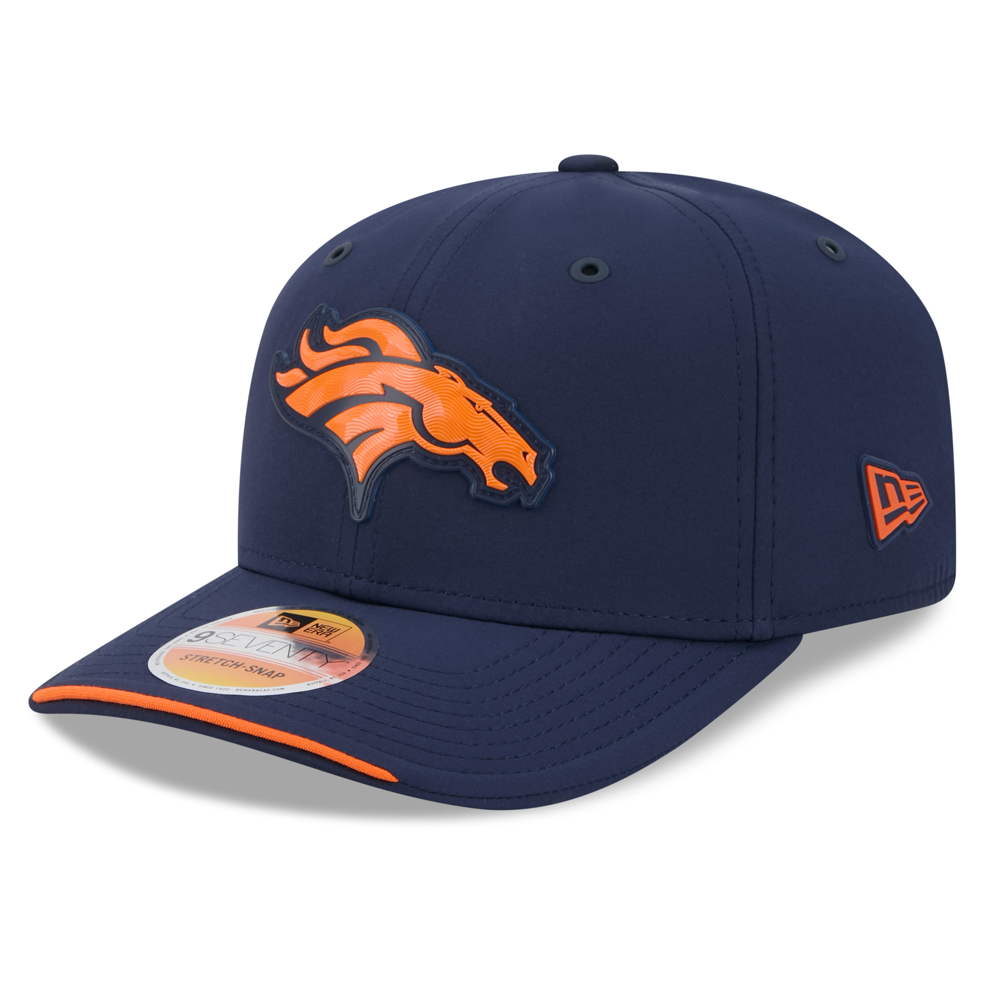 New Era Men's Navy Denver Broncos 2026 Sideline 9SEVENTY Adjustable Hat - Navy