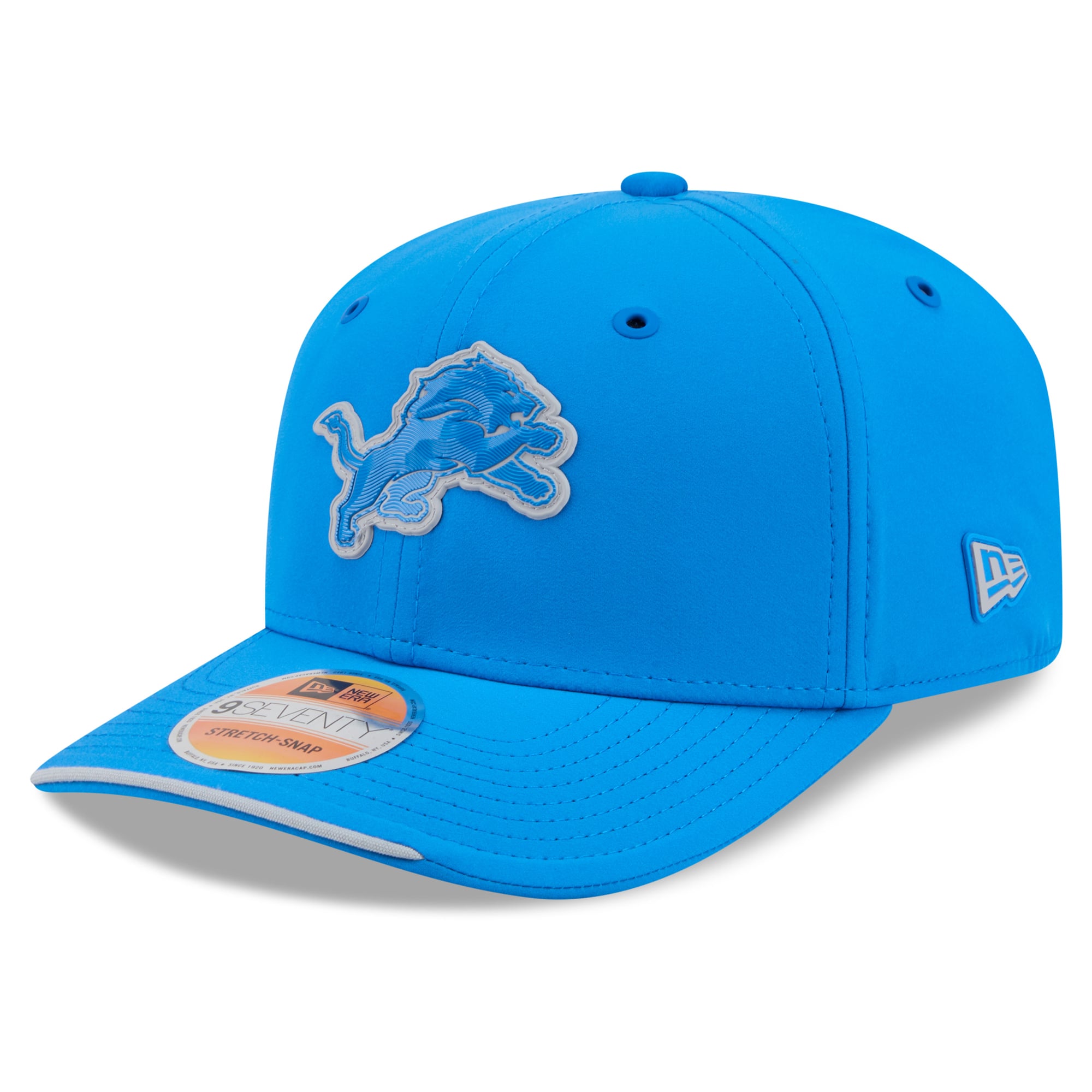 Men's New Era Blue Detroit Lions 2026 Sideline 9SEVENTY Adjustable Hat