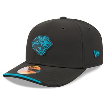 Men's New Era Black Jacksonville Jaguars 2026 Sideline Throwback 9SEVENTY Adjustable Hat