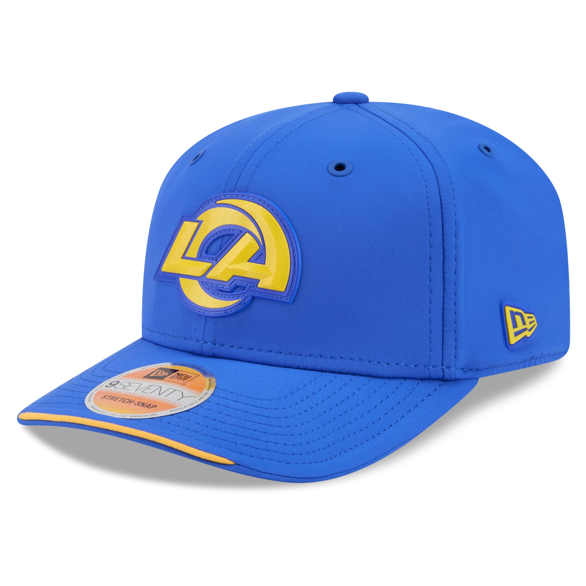 Men's New Era Royal Los Angeles Rams 2026 Sideline 9SEVENTY Adjustable Hat