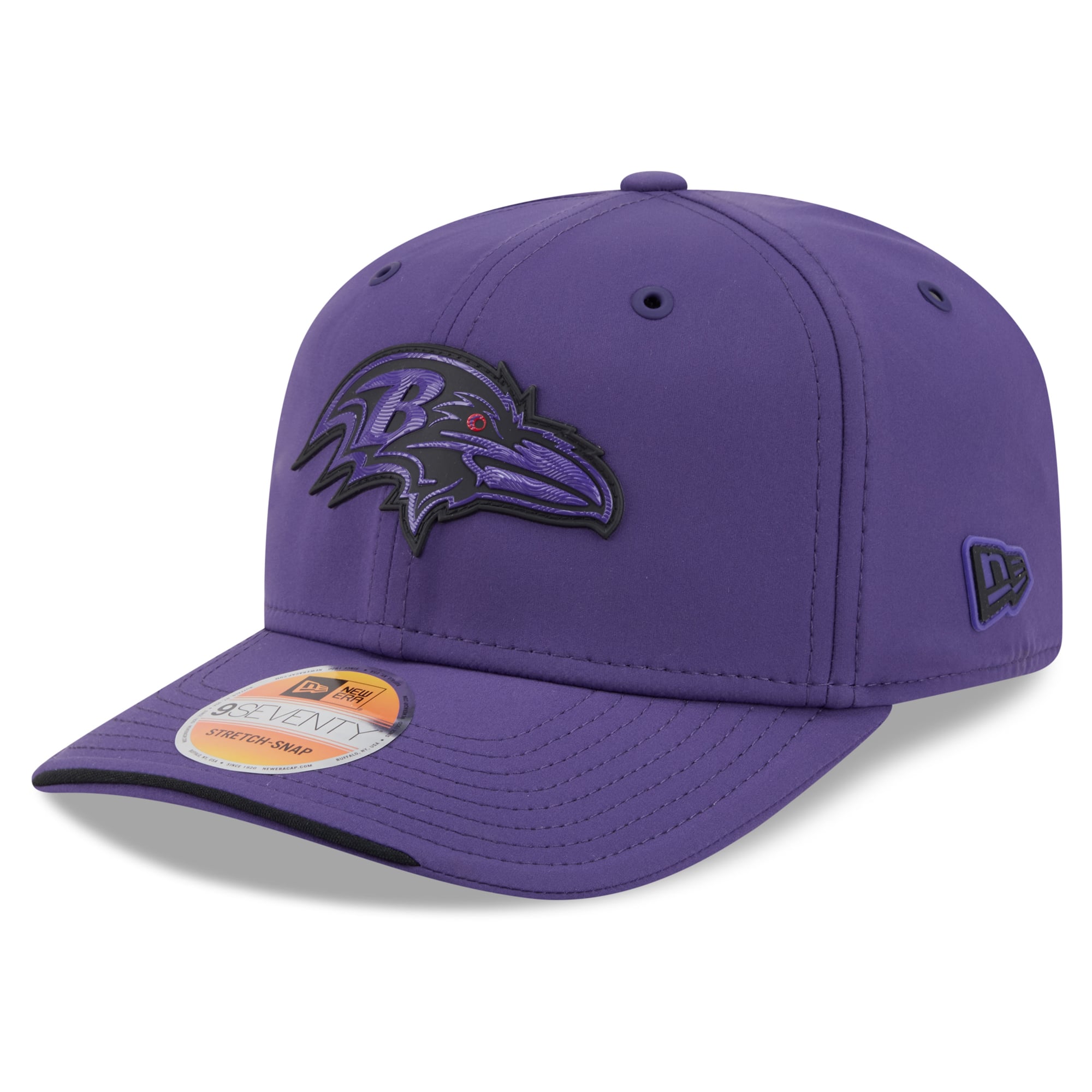 Men's New Era Purple Baltimore Ravens 2026 Sideline 9SEVENTY Adjustable Hat