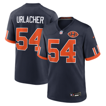 Men's Nike Brian Urlacher Navy Chicago Bears 2026 Rivalries Collection Game Jersey