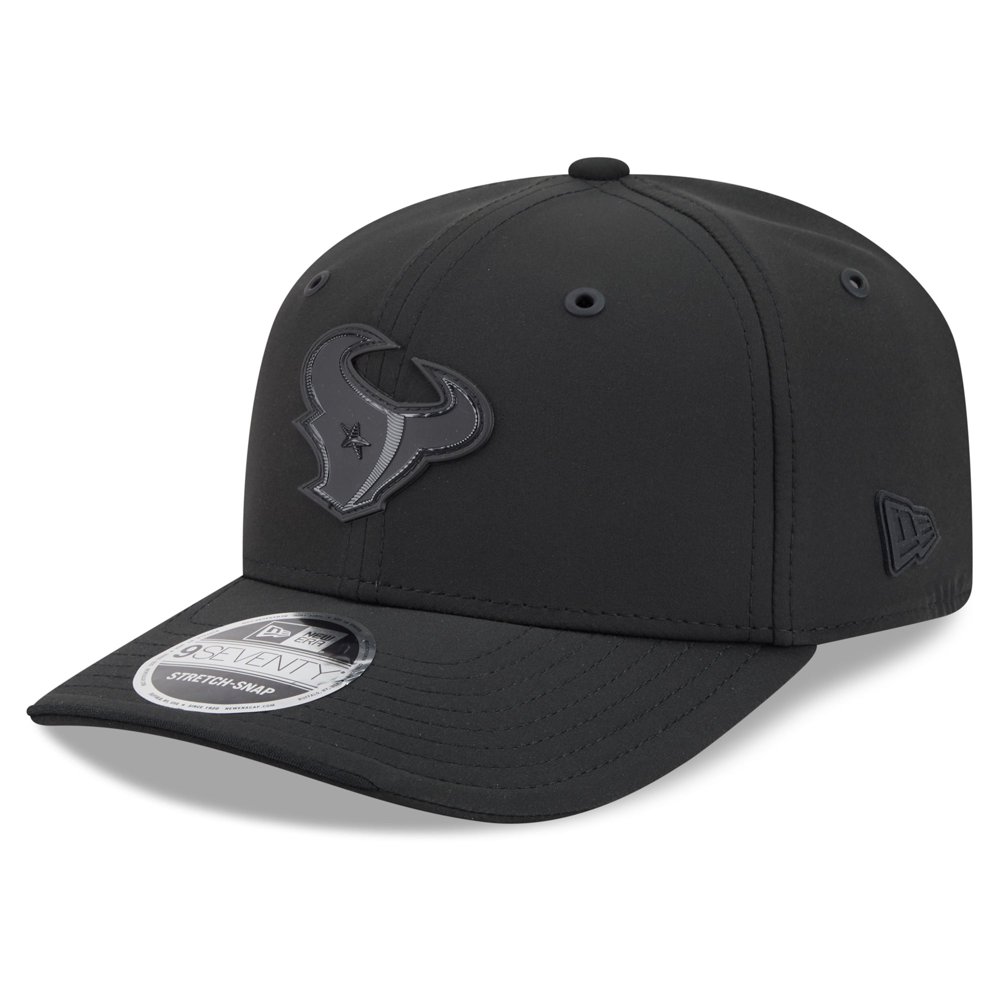 Men's New Era Black Houston Texans 2026 Sideline 9SEVENTY Adjustable Hat