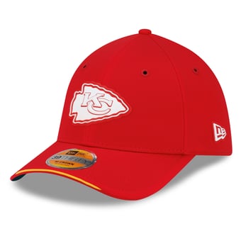 Men's New Era Red Kansas City Chiefs 2026 Sideline 39THIRTY M-Crown Flex Hat