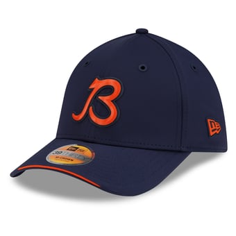 Men's New Era Navy Chicago Bears 2026 Sideline Alternate 39THIRTY M-Crown Flex Hat