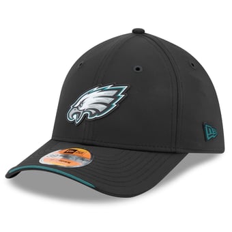 Men's New Era Black Philadelphia Eagles 2026 Sideline 39THIRTY M-Crown Flex Hat