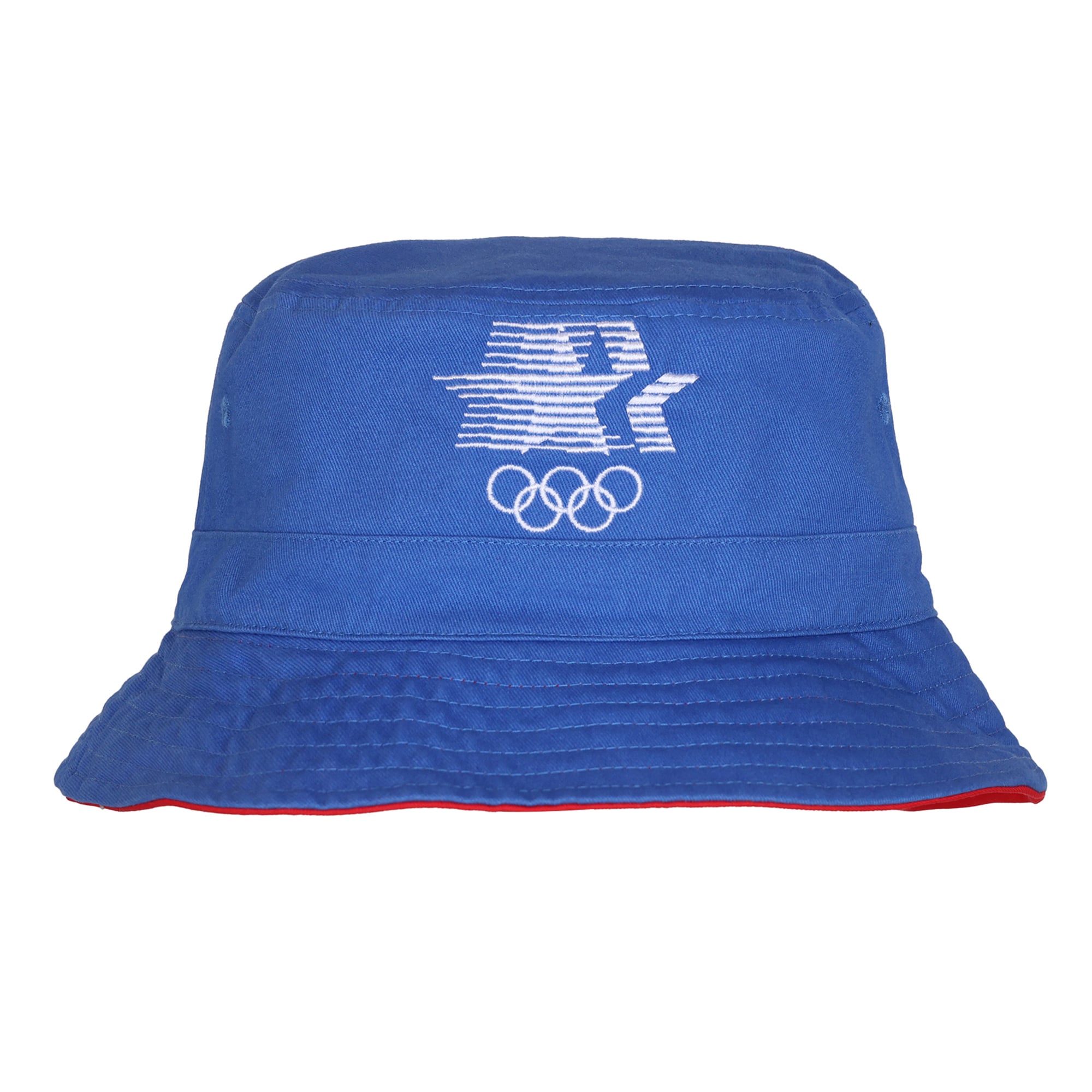 Men's Outerstuff  Royal Los Angeles 1984 Summer Olympics Reversible Bucket Hat
