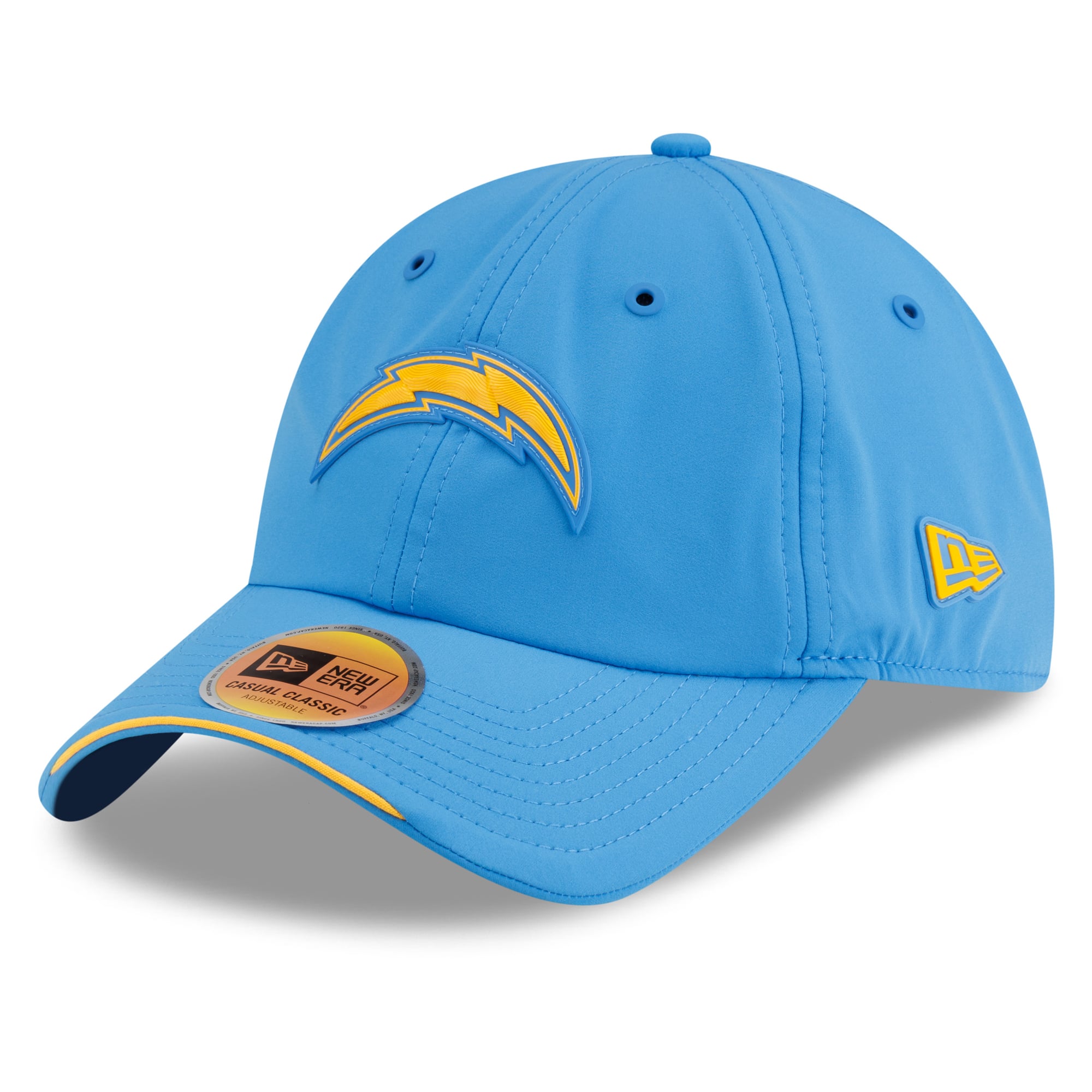 Men's New Era Powder Blue Los Angeles Chargers 2026 Sideline Casual Classic Adjustable Hat