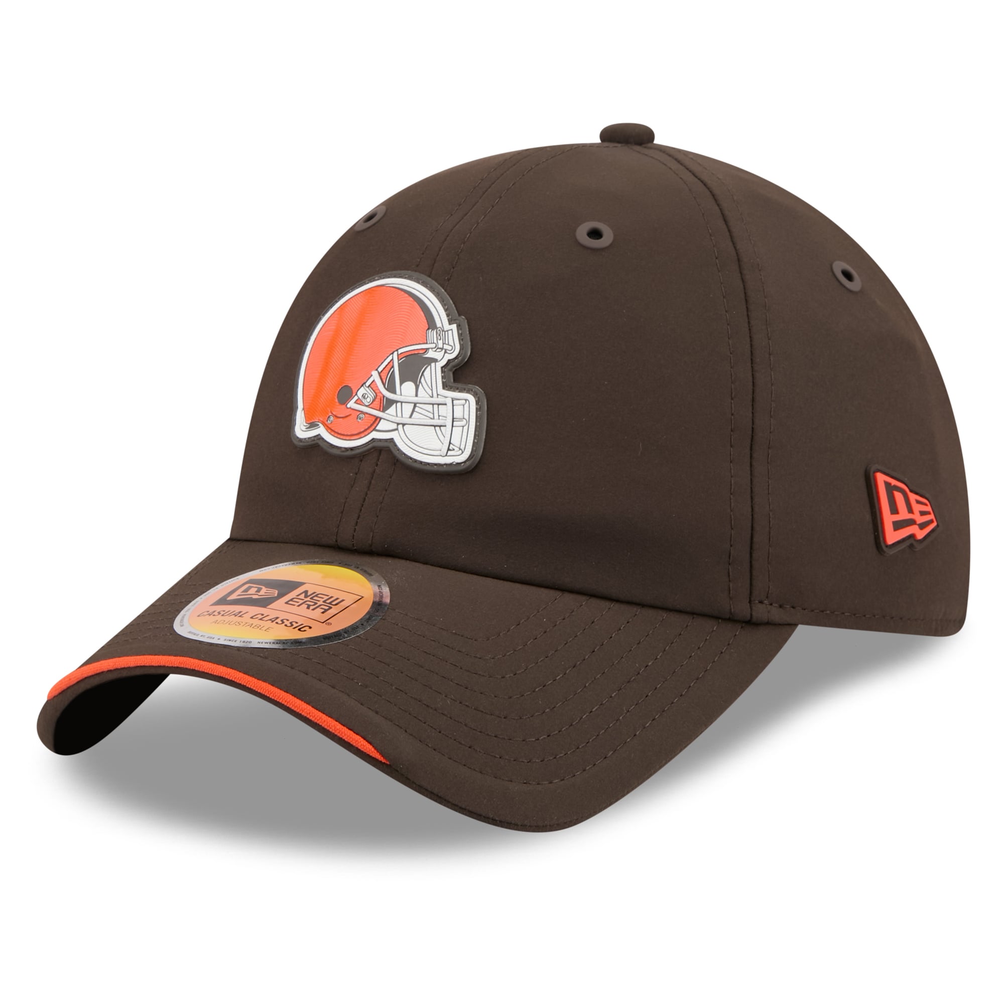 Men’s New Era Brown Cleveland Browns 2026 Sideline Casual Classic Adjustable Hat