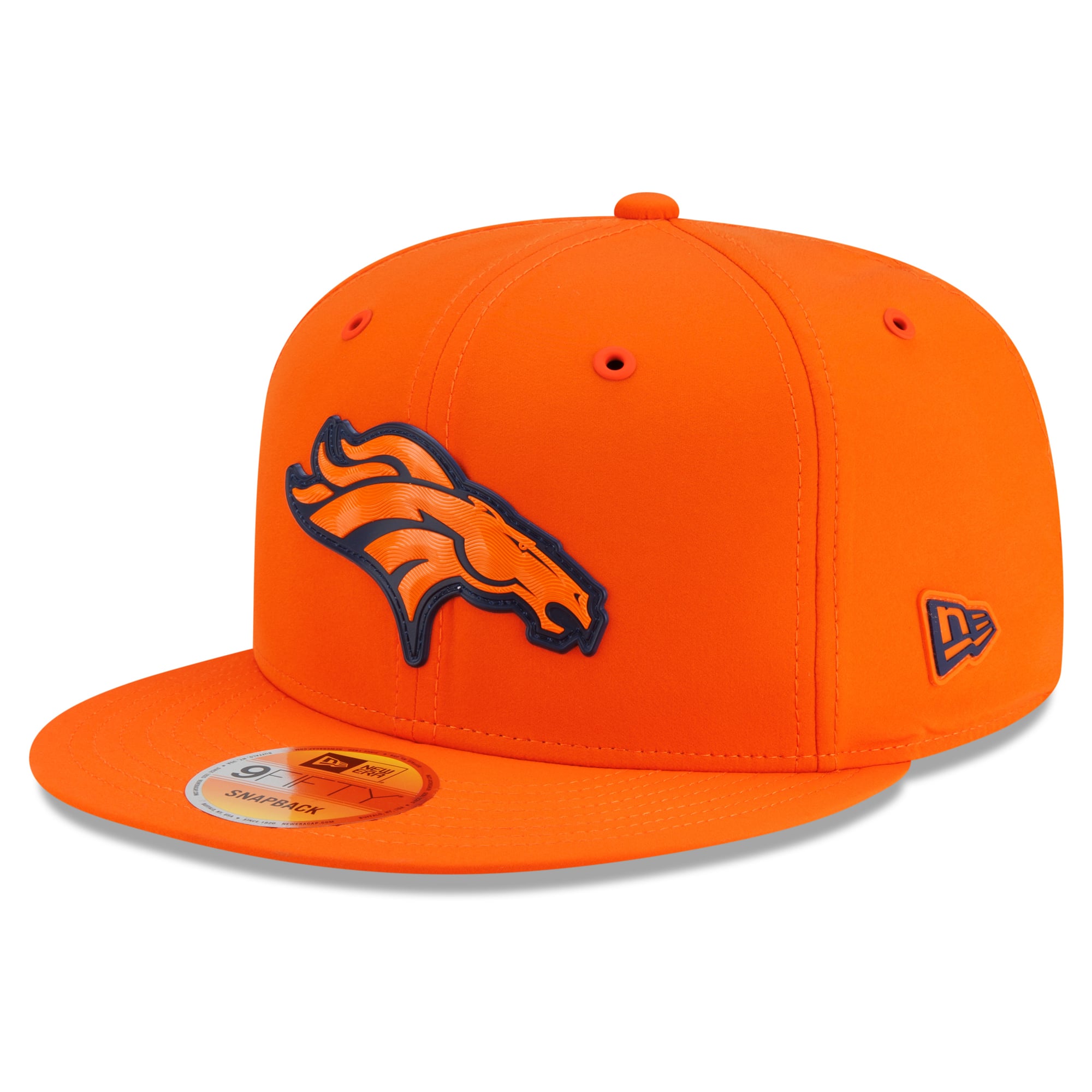Men's New Era Orange Denver Broncos 2026 Sideline 9FIFTY Snapback Hat