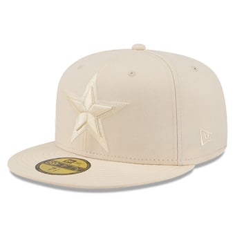 Men's New Era  Cream Dallas Cowboys Color Pack 59FIFTY Fitted Hat