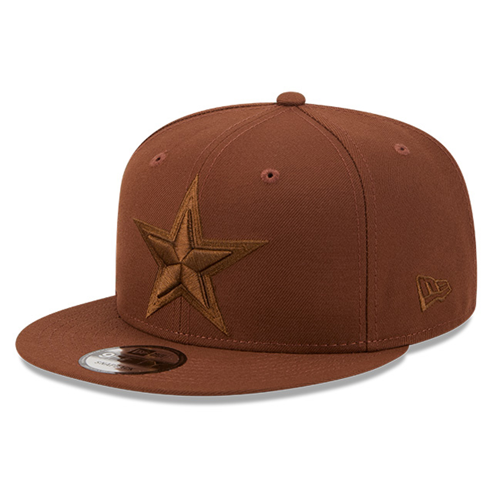 Men's New Era Brown Dallas Cowboys Color Pack 9FIFTY Snapback Hat