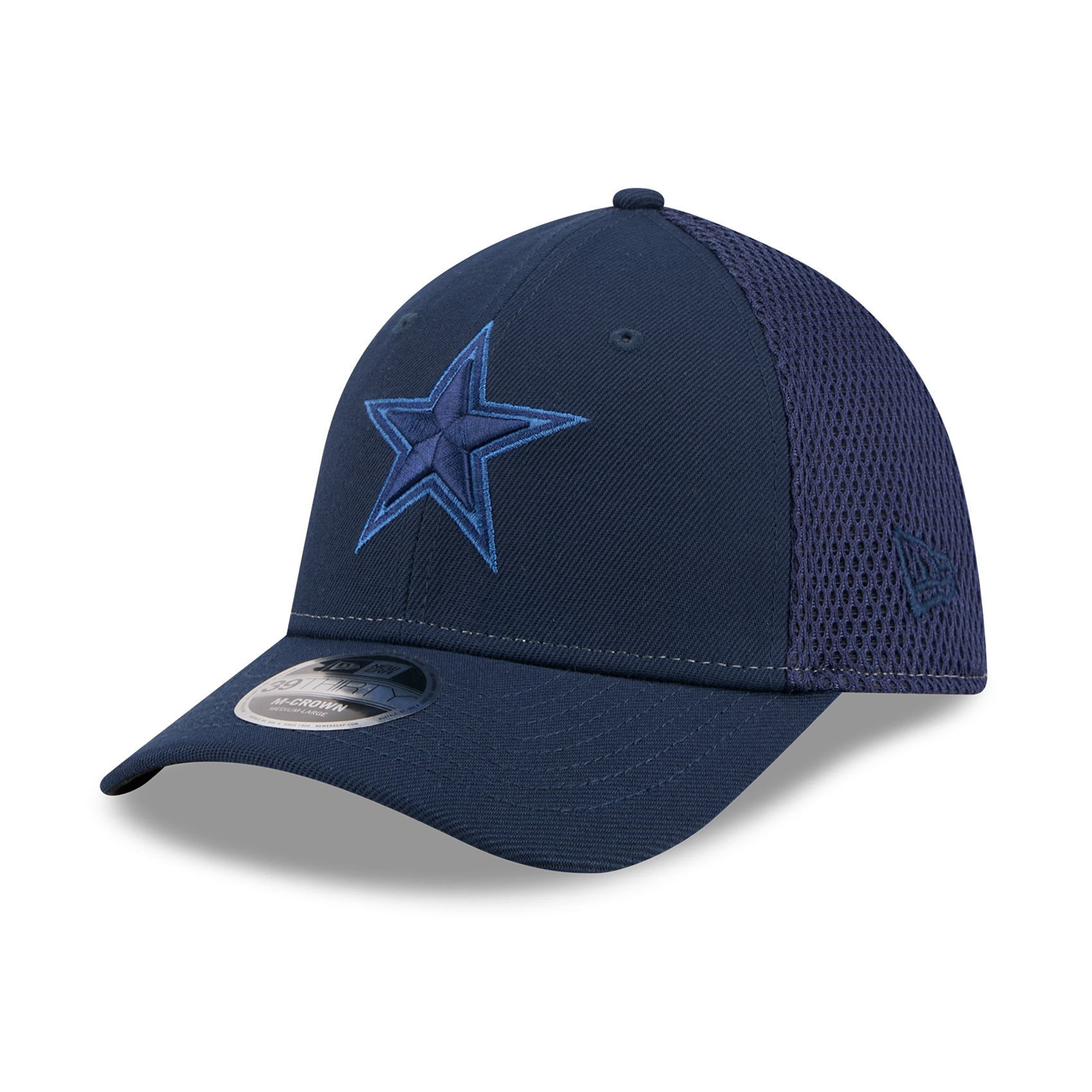 Men's New Era Navy Dallas Cowboys Neo 39THIRTY M-Crown Flex Hat