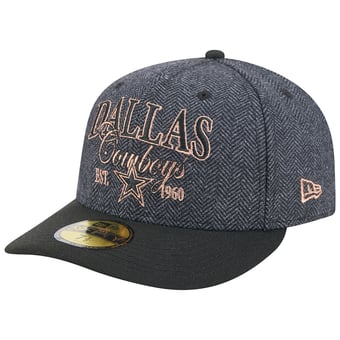 Men's New Era Charcoal Dallas Cowboys Faux Wool 59FIFTY Fitted Hat