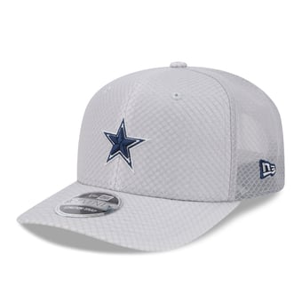 Men's New Era Gray Dallas Cowboys Jock 9SEVENTY Adjustable Hat