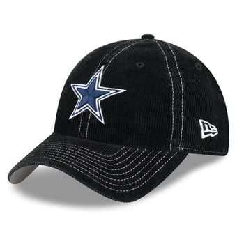 Men's New Era Black Dallas Cowboys Corduroy Casual Classic Adjustable Hat