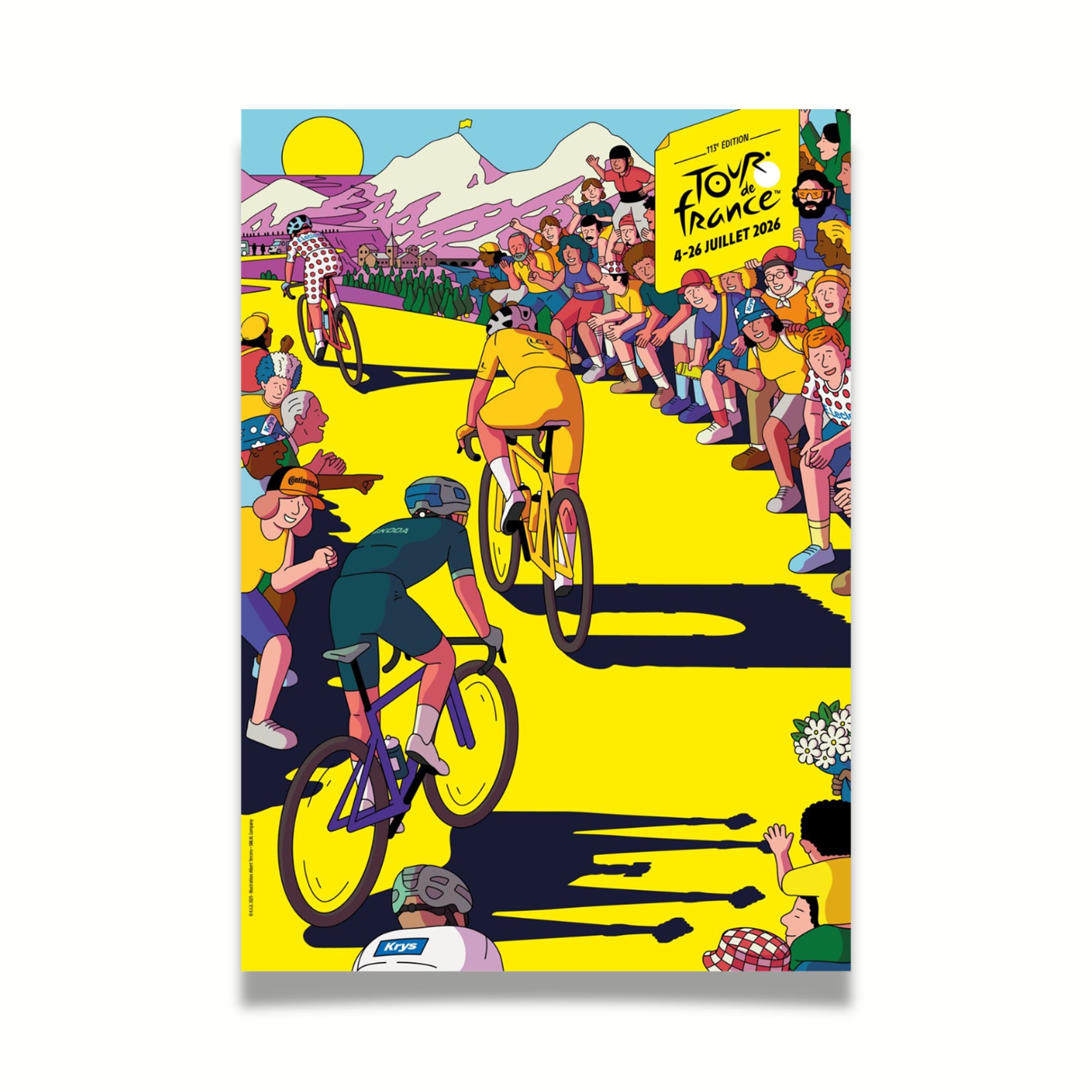 Cartel oficial del Tour de France - 2026