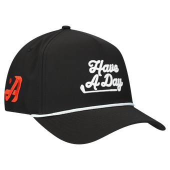 Men's Breezy Golf Black Atlanta Drive GC Have a Day Rope Adjustable Hat