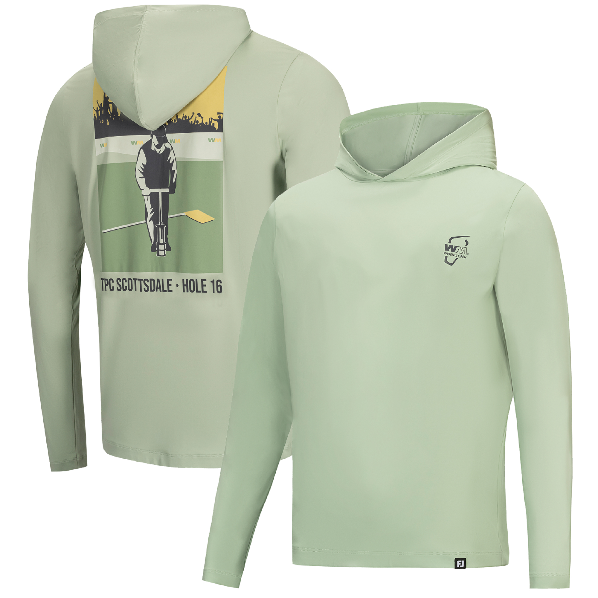 Men's FootJoy Green WM Phoenix Open Stadium Hoodie