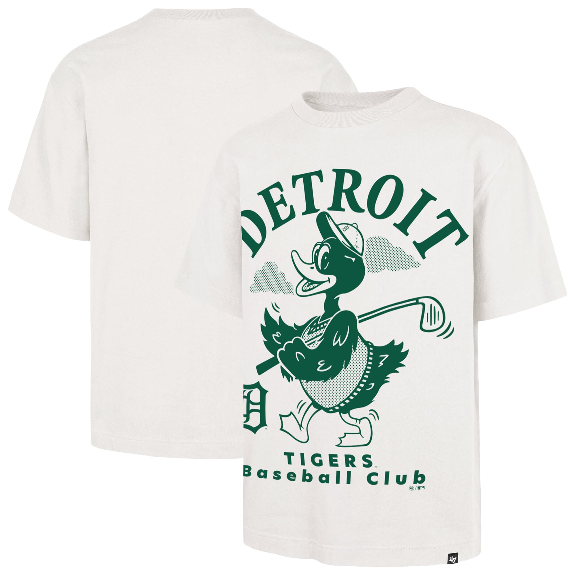 Men's '47  Cream Detroit Tigers Strollin' Foundation T-Shirt