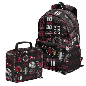 Outerstuff Arizona Cardinals Backpack and Lunchbox Set