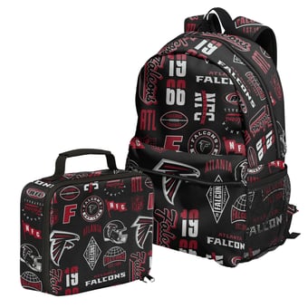 Outerstuff Atlanta Falcons Backpack and Lunchbox Set