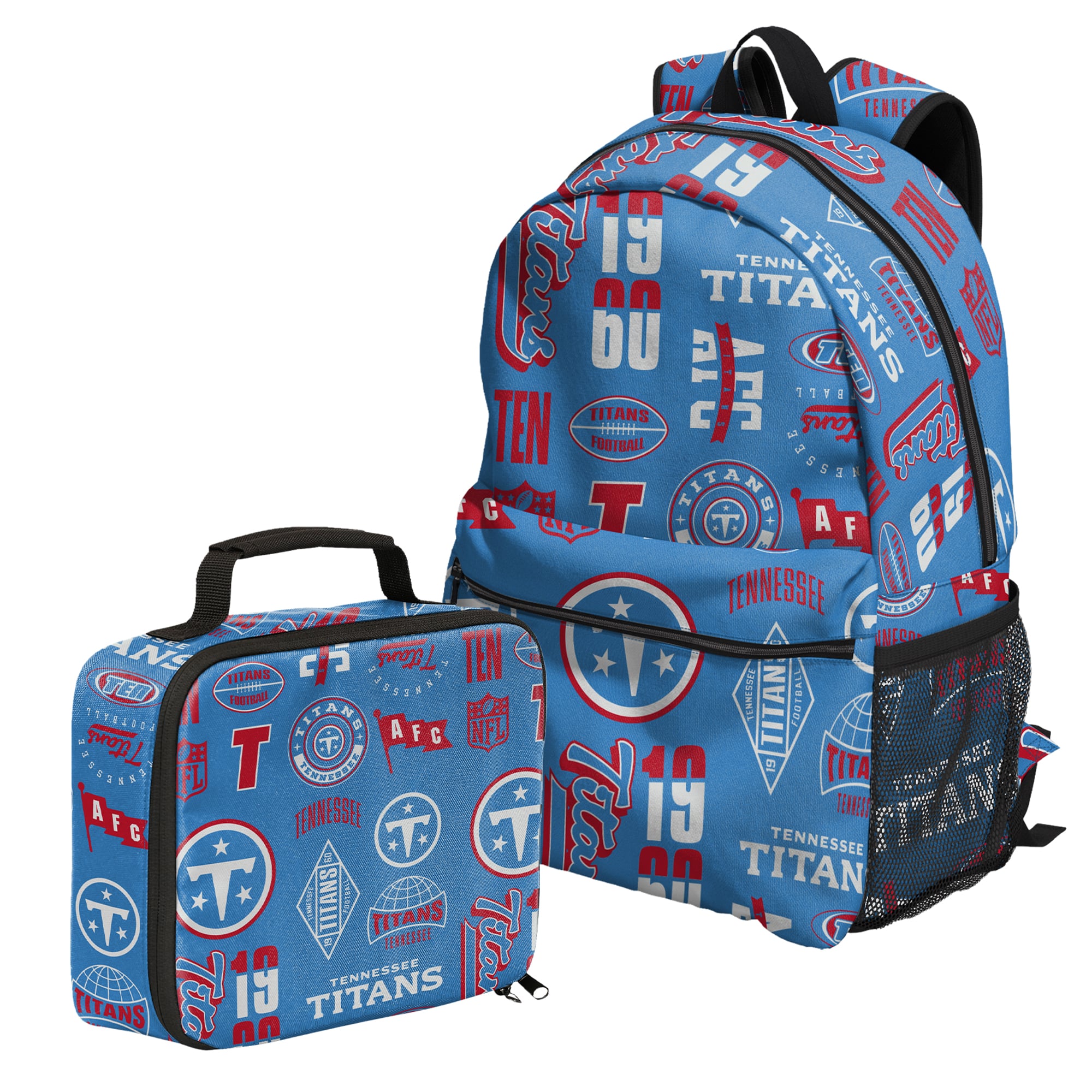 Outerstuff Tennessee Titans Backpack and Lunchbox Set