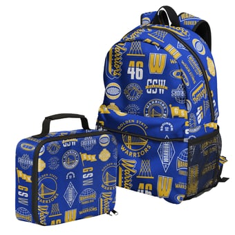 Outerstuff Golden State Warriors Backpack and Lunchbox Set