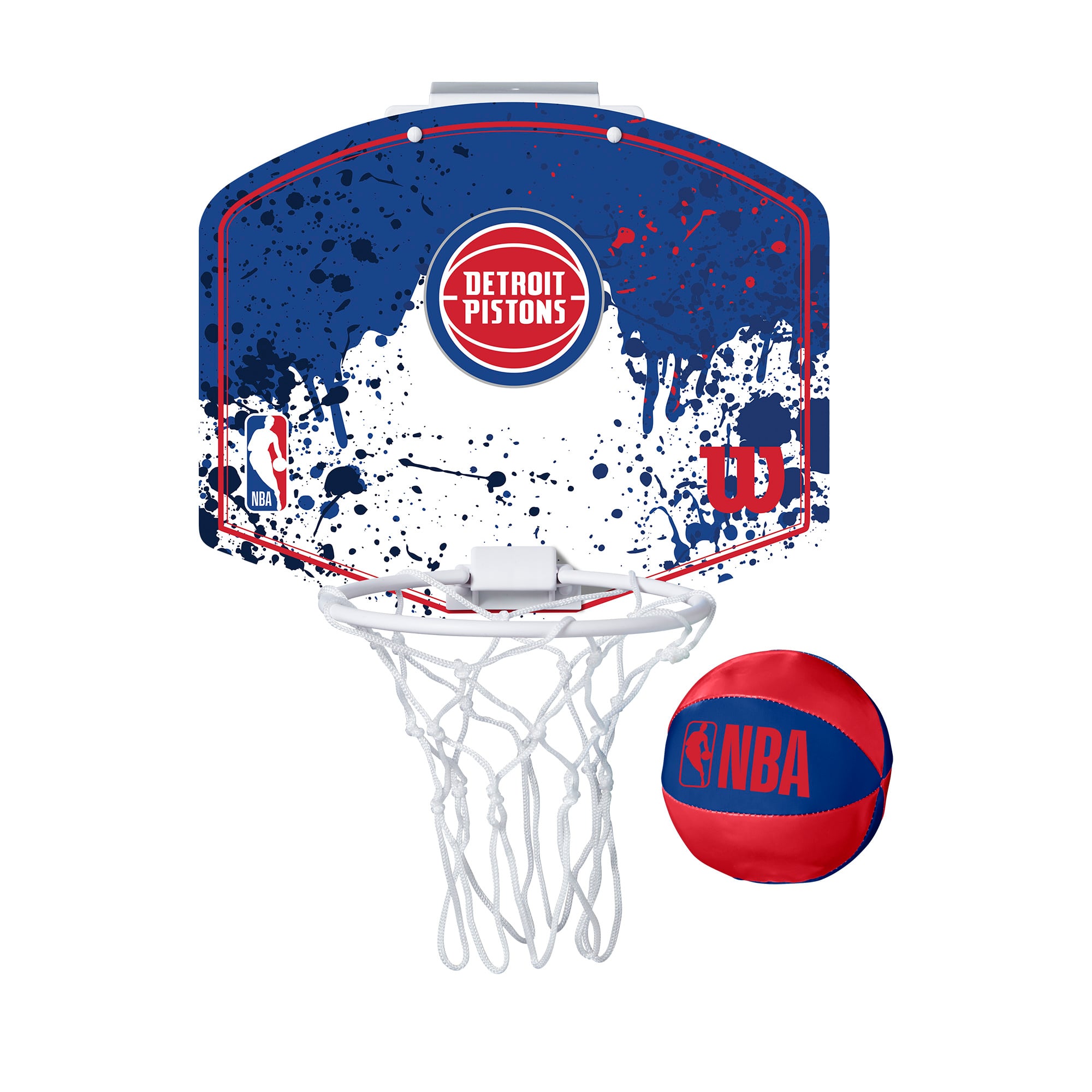 Mini aro Wilson del equipo de la NBA de los Detroit Pistons
