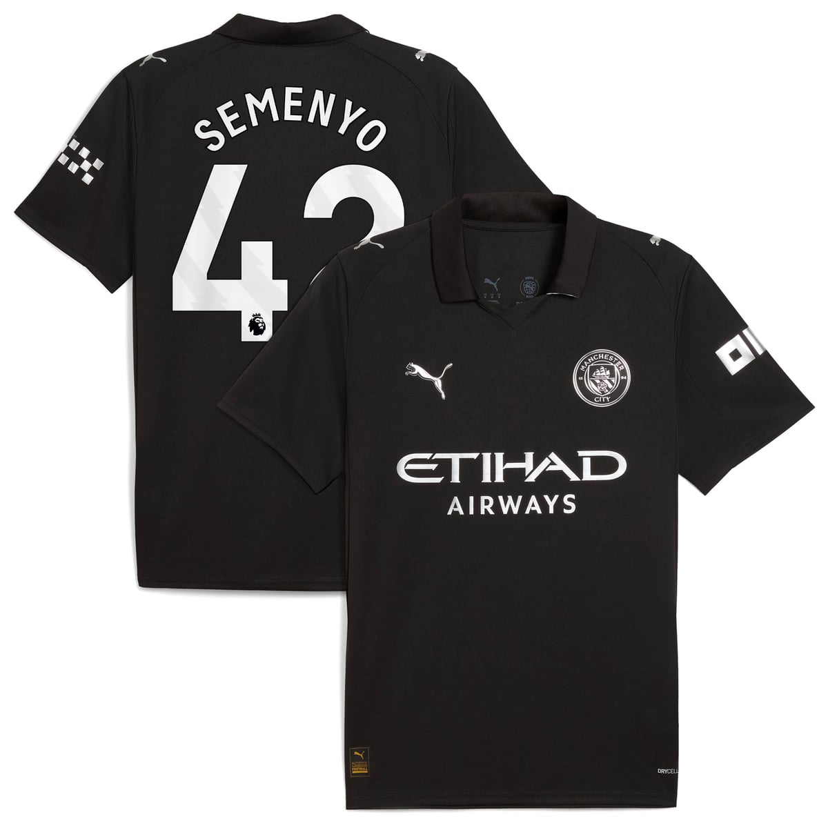 Maillot Manchester City Extérieur PUMA 24/25 avec flocage Semenyo 42