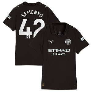 Maillot Manchester City Extérieur PUMA - Femme avec flocage Semenyo 42, vue 1
