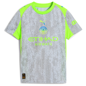 Maillot Manchester City PUMA Third 2025-26 - Enfant avec flocage Semenyo 42, vue 3