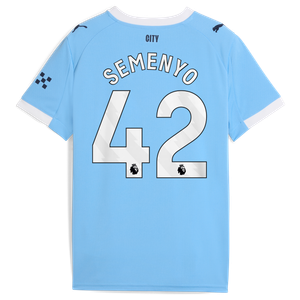 Maillot Manchester City PUMA Domicile 2025-26 - Enfant avec flocage Semenyo 42, vue 4