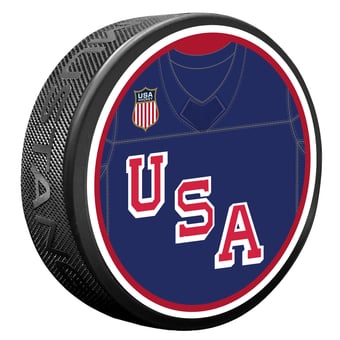 USA Hockey Jersey Hockey Puck