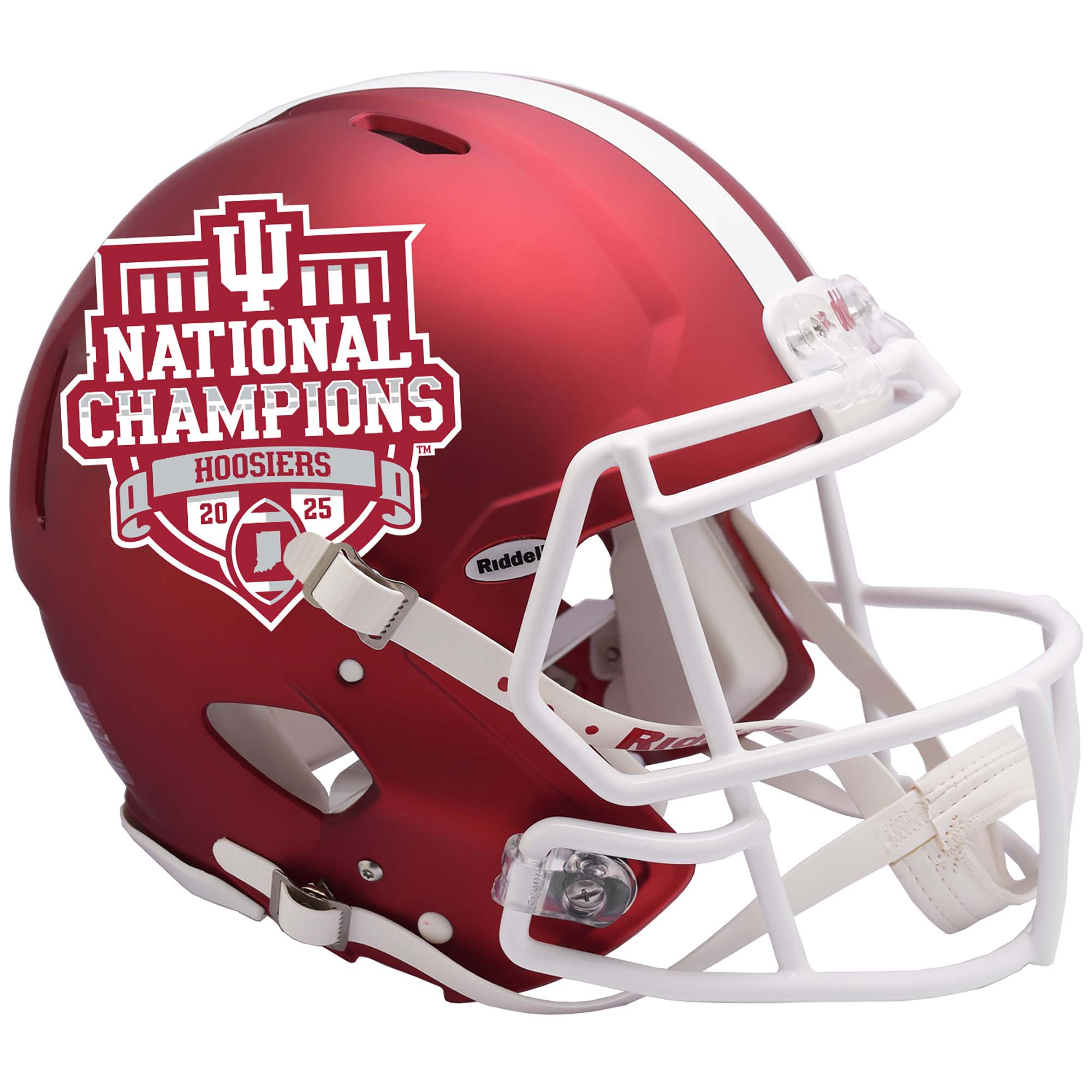 Indiana Hoosiers College Football Playoff 2025 National Champions Riddell Speed Authentic Helmet Indiana Hoosiers College Football Playoff 2025 National Champions Riddell Speed Authentic Helmet