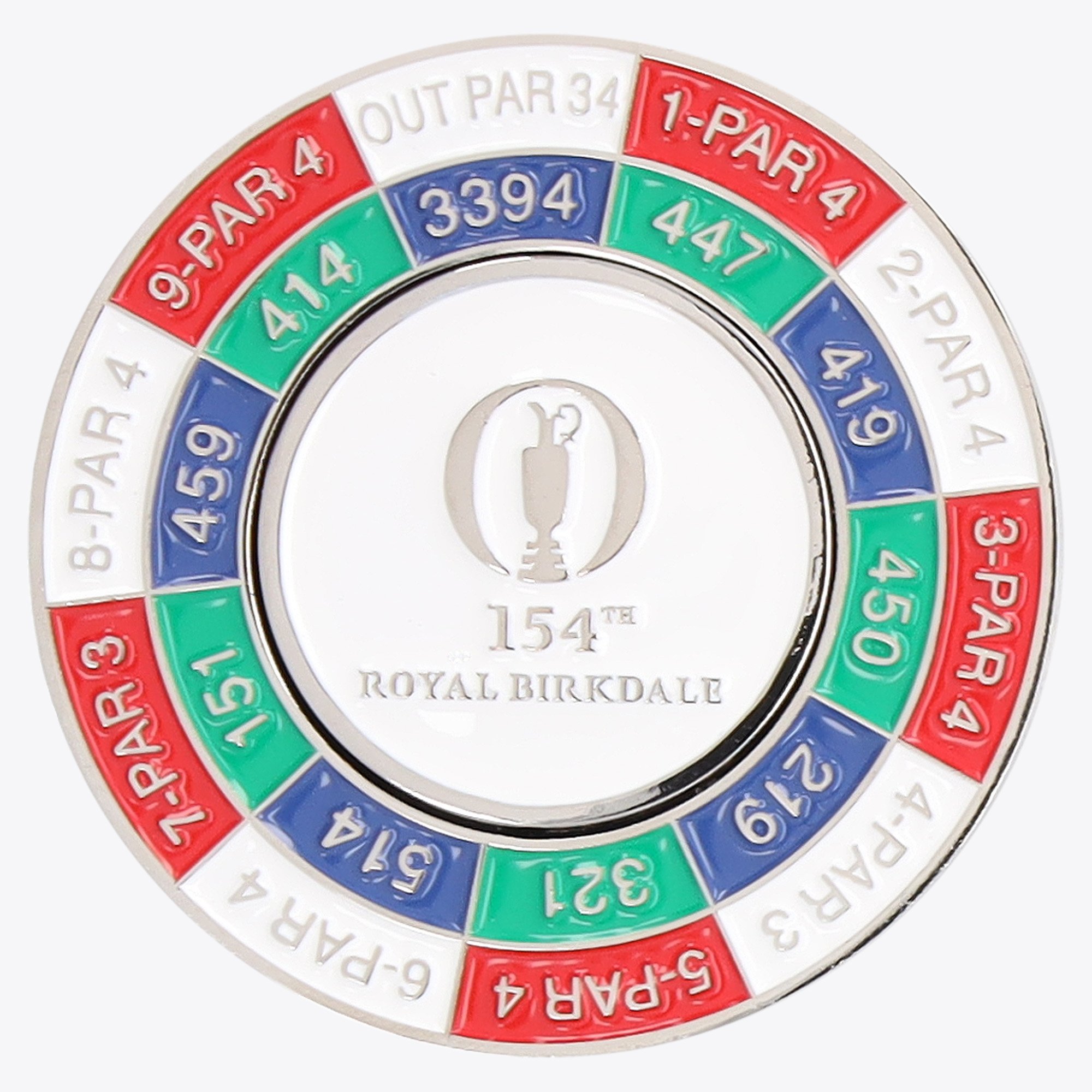La 154a moneta Open Royal Birkdale Duo Yardage