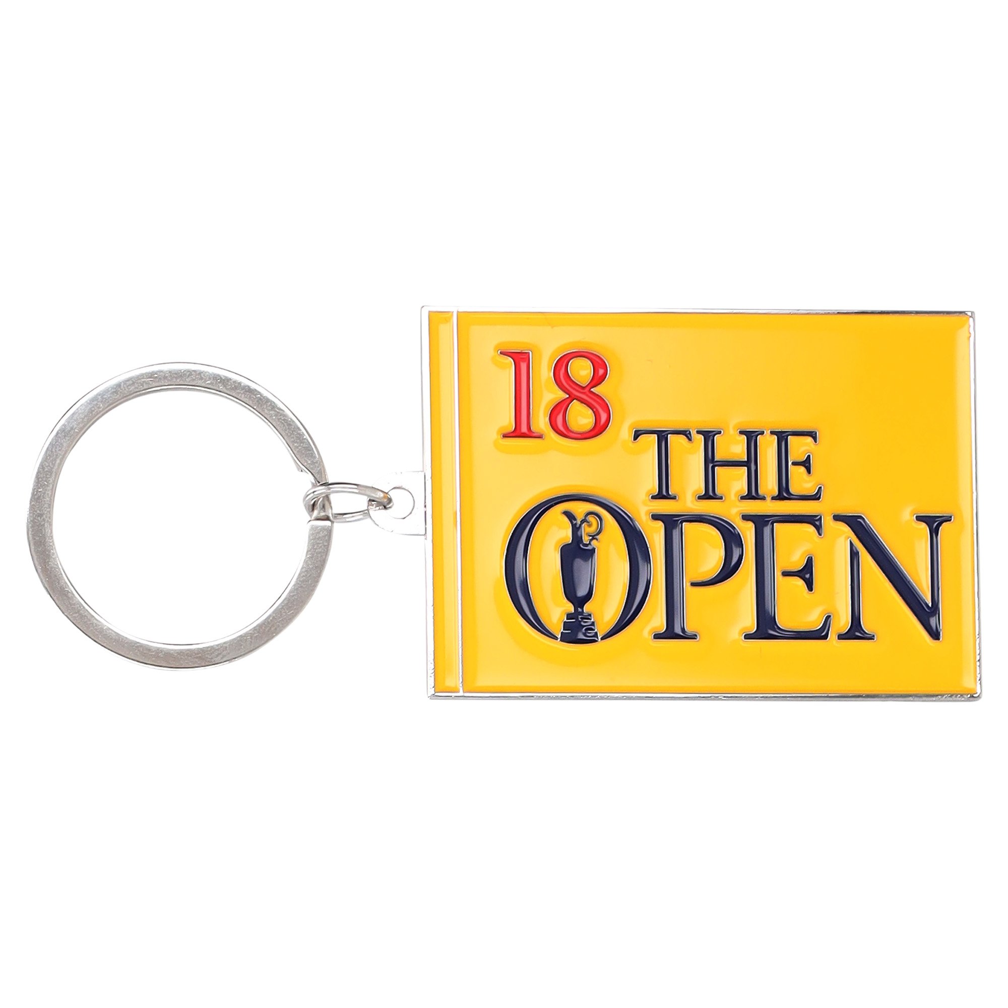 Portachiavi con bandiera The Open Pin